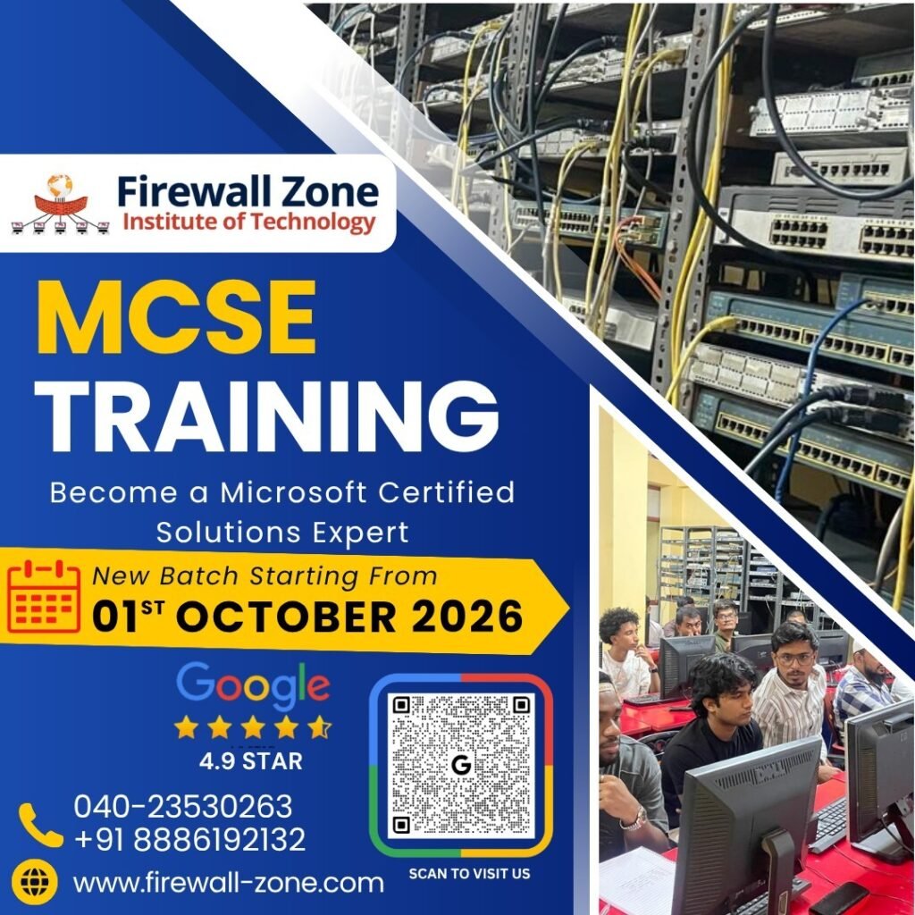 Microsoft MCSE 2025 in Hyderabad - Classroom Training