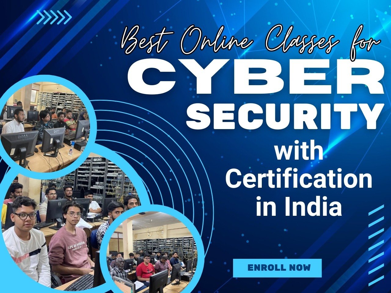 Best Online Classes for Cyber Security with Certification in India
