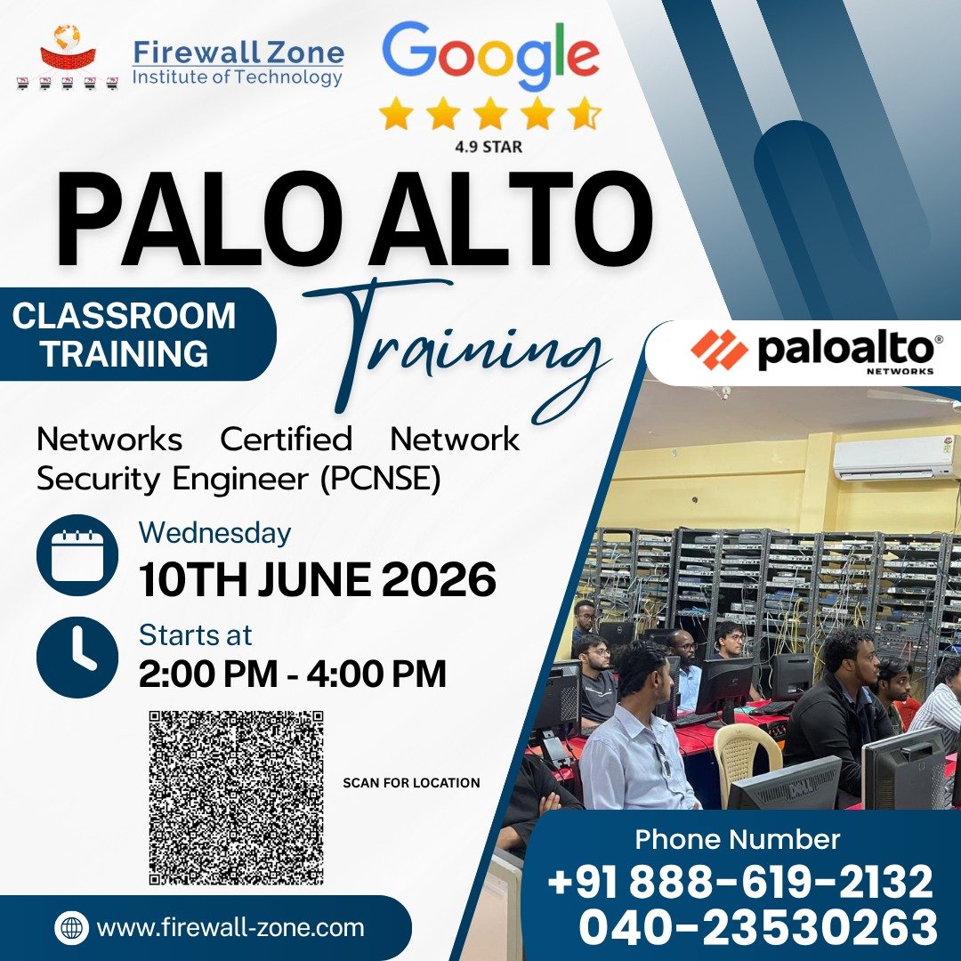 Best Palo Alto Training – Hyderabad Batch