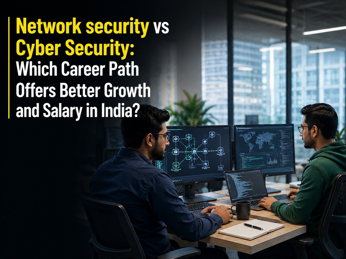 Network Security vs Cyber Security: Which Career Path Offers Better Growth and Salary in India?