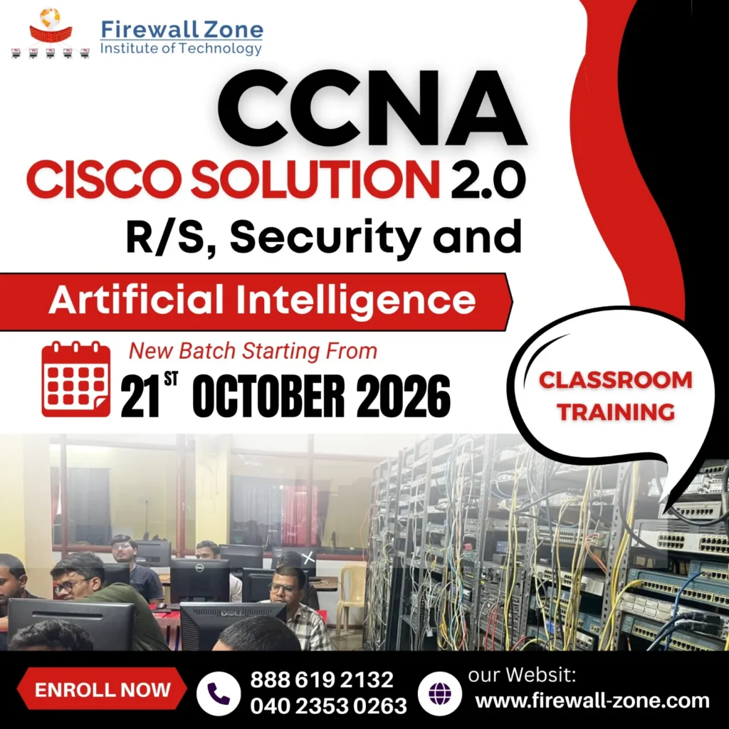 CISCO Solution CCNA 2.0 Routing & Switching + Arttificial Intelligence AI in Hyderabad (Classroom Training).webp