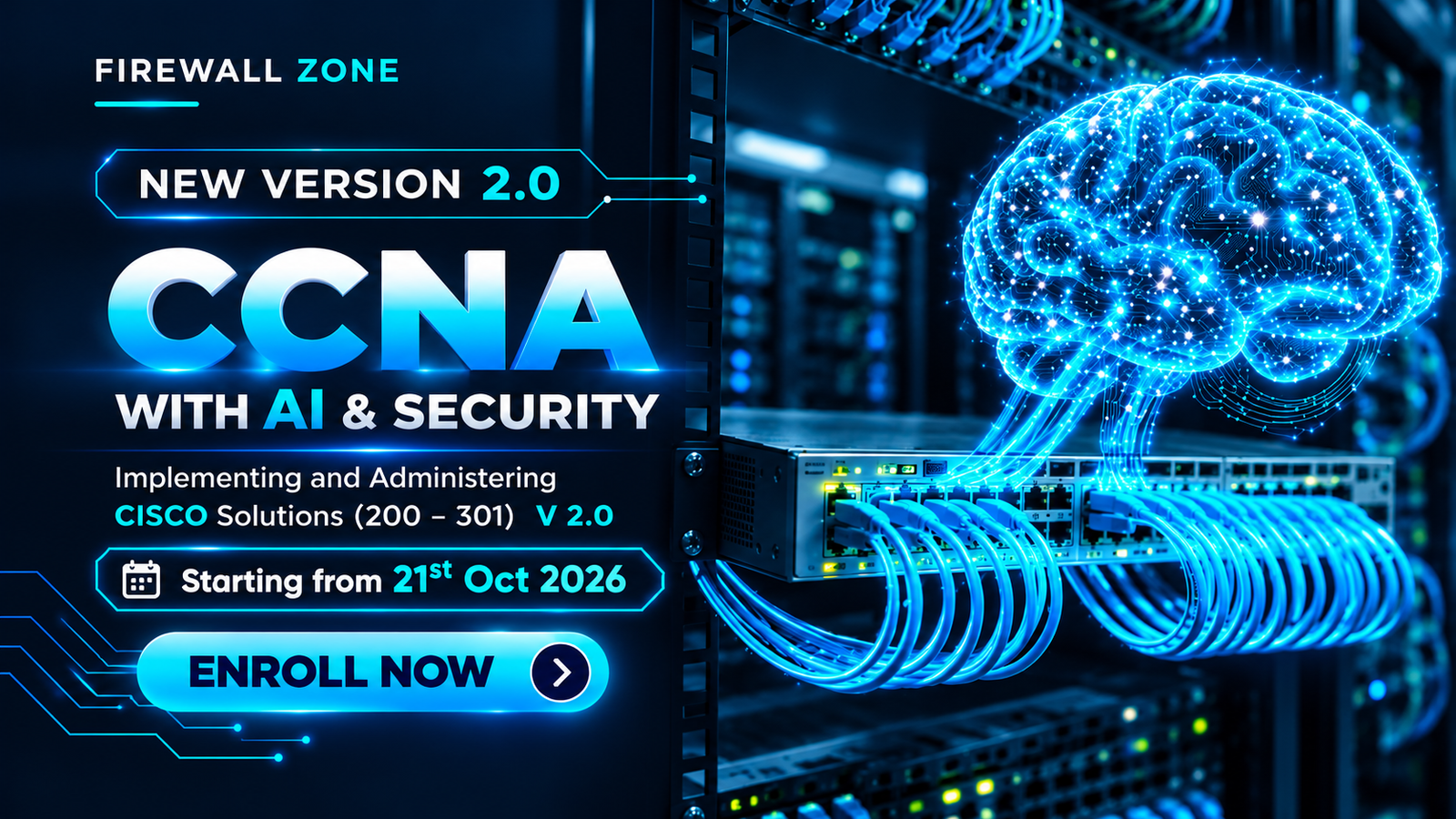 CCNA with Cisco AI-powered training
